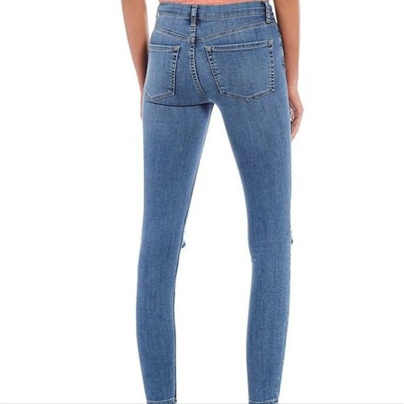 Free People Busted Skinny Jeans - Picture 3 of 5